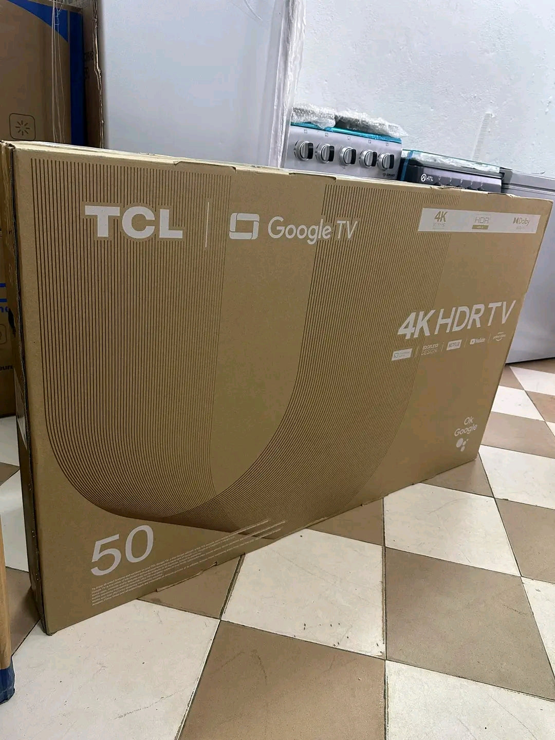 TÉLÉVISION ANDROID TCL 50 POUCES