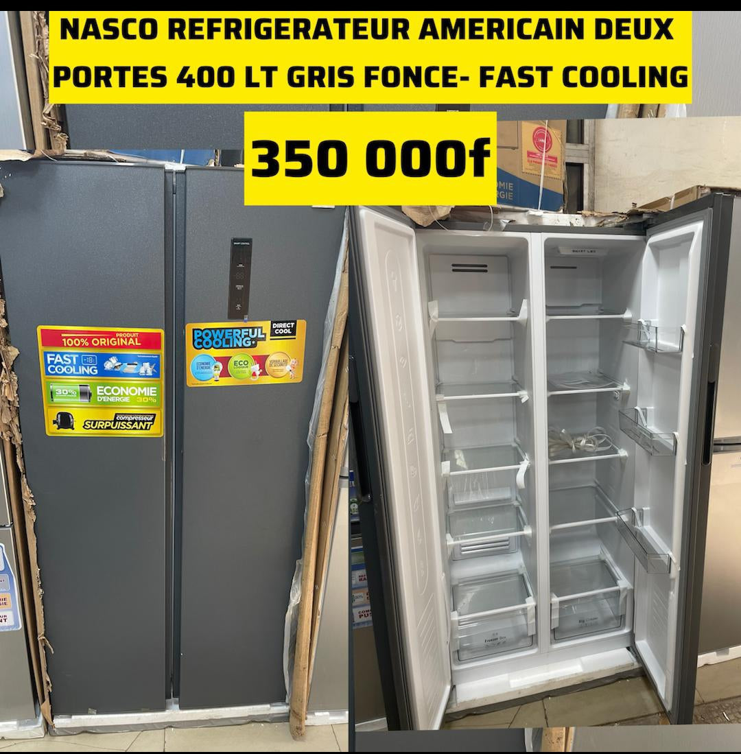 RÉFRIGÉRATEUR COMBINÉ AMÉRICAIN NASCO