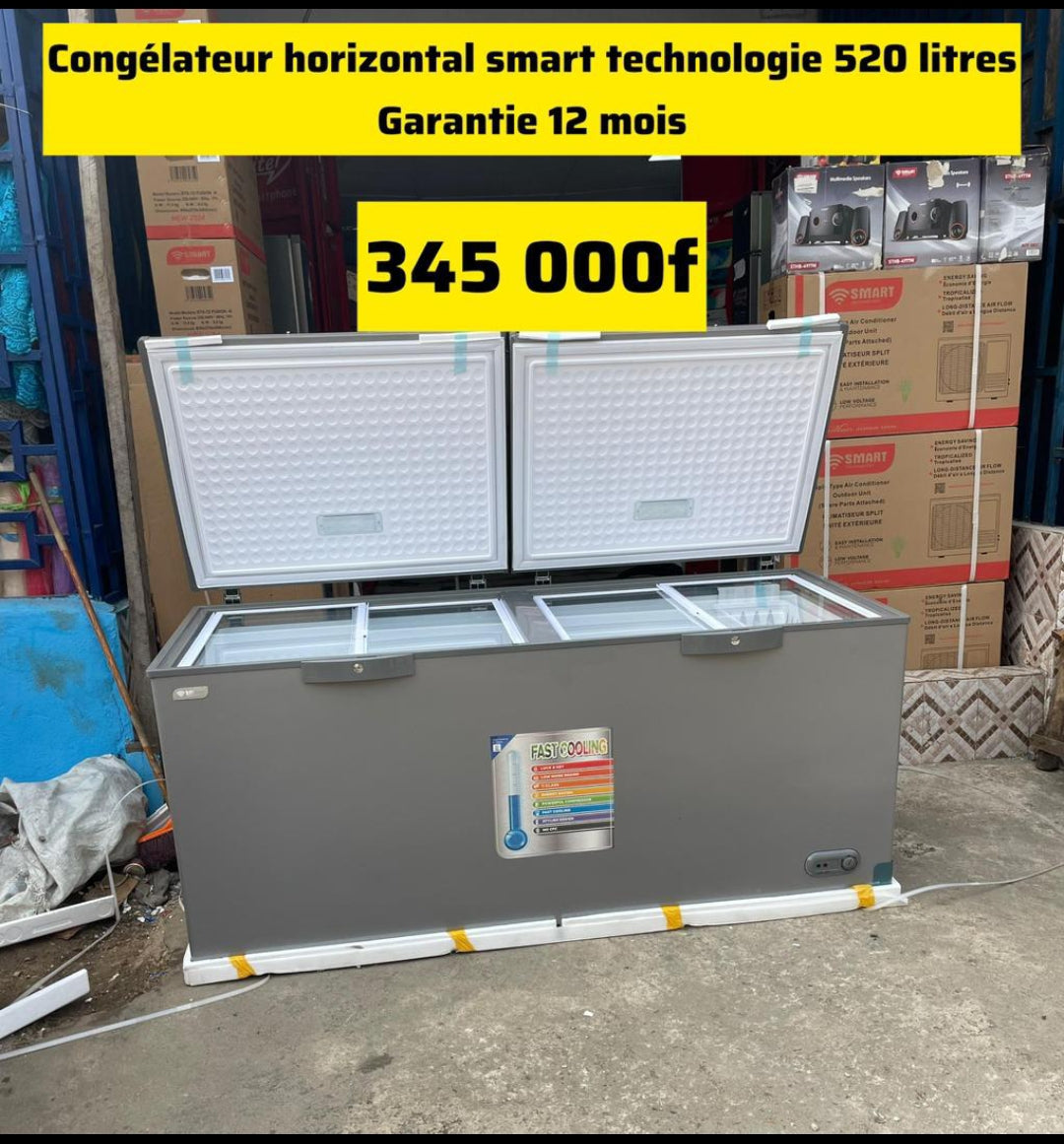 CONGÉLATEUR HORIZONTAL SMART TECHNOLOGY 520L