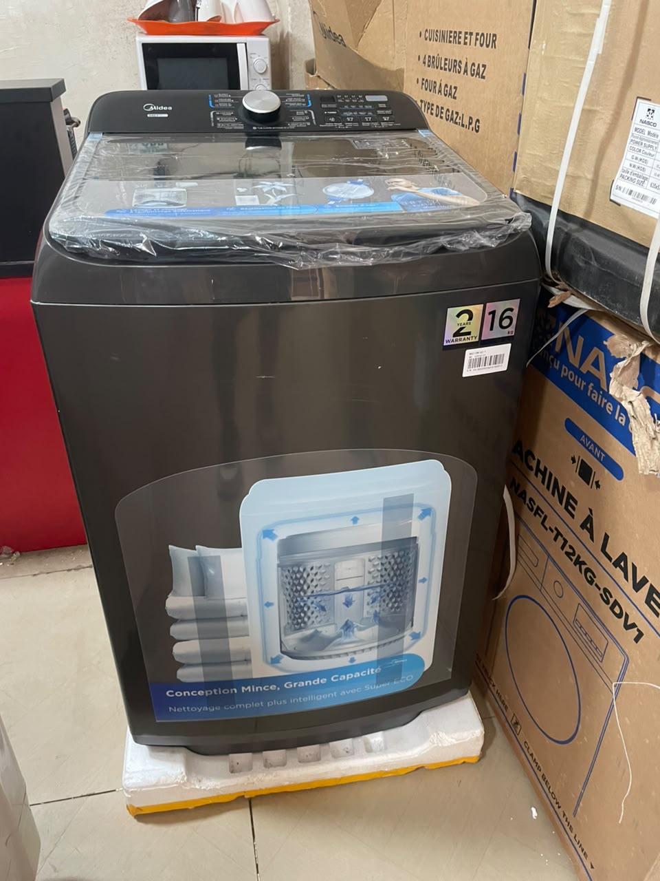 MACHINE À LAVER AUTOMATIQUE MIDEA