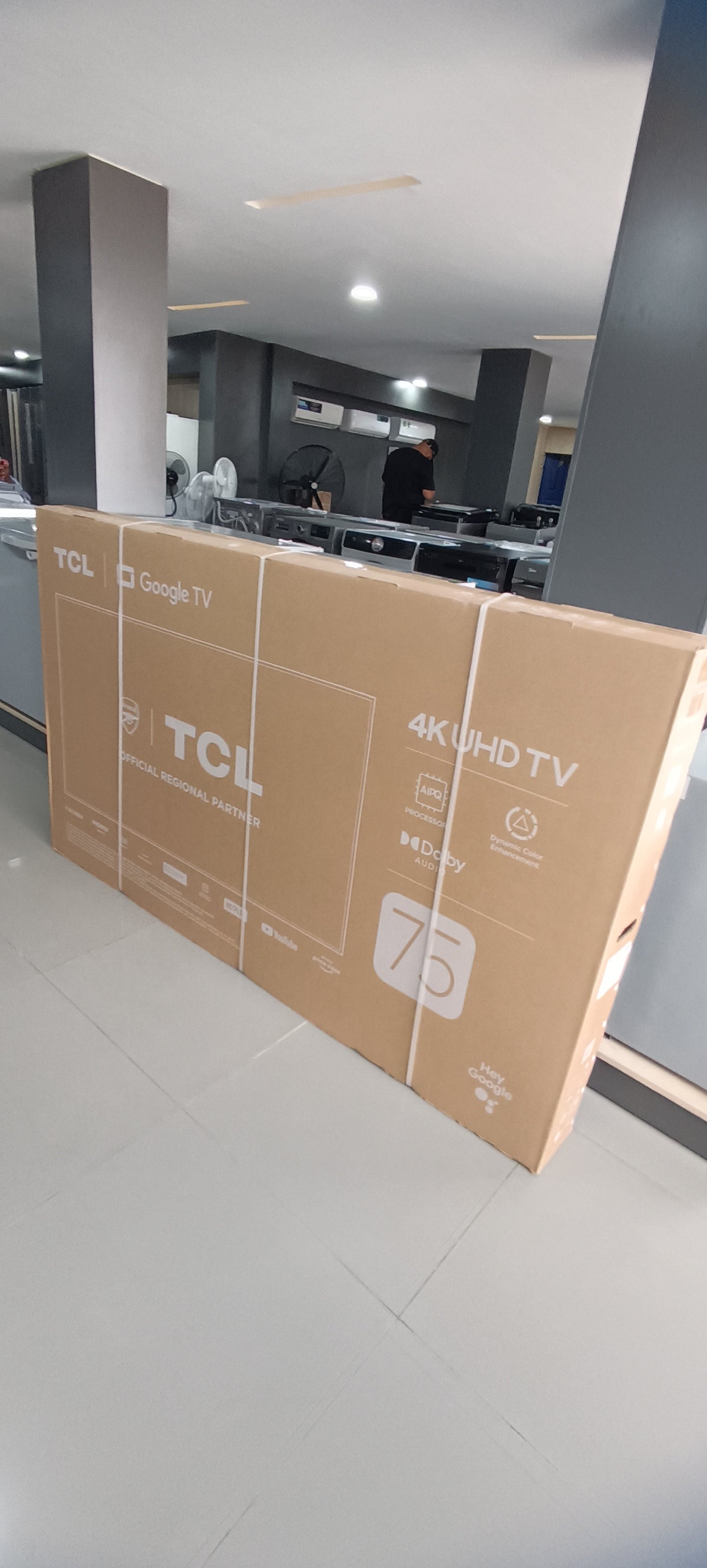 TÉLÉVISION ANDROID TCL 75 POUCES HDR4K