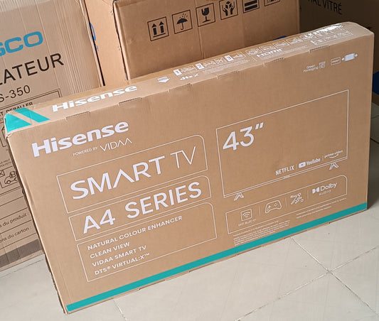 TÉLÉVISION CONNECTÉE HISENSE 43 POUCES