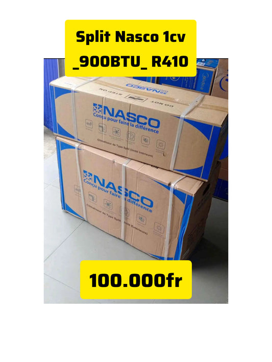 Split Nasco 1cv/ R410