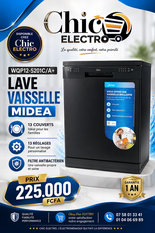 LAVE VAISSELLE MIDEA
