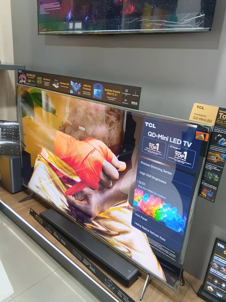 TÉLÉVISION TCL 65 POUCES MINI LED