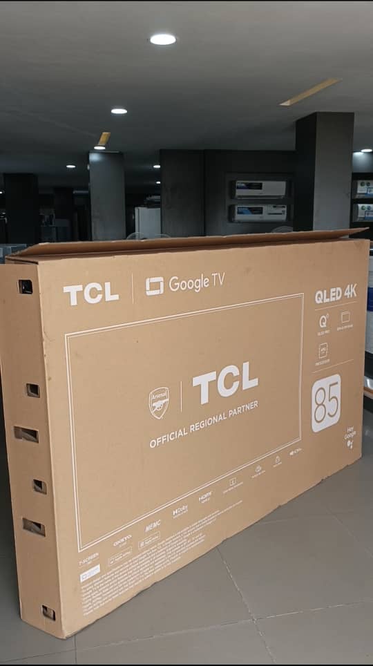 TÉLÉVISION ANDROID TCL 85 POUCES QLED 4K
