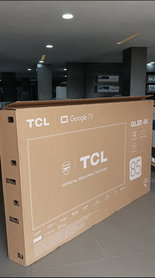 TÉLÉVISION ANDROID TCL 85 POUCES QLED 4K