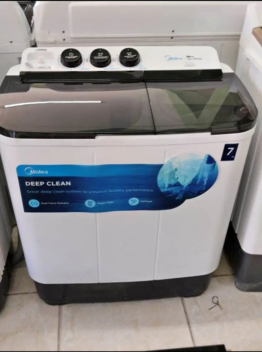 MACHINE À LAVER SEMI AUTOMATIQUE MIDEA