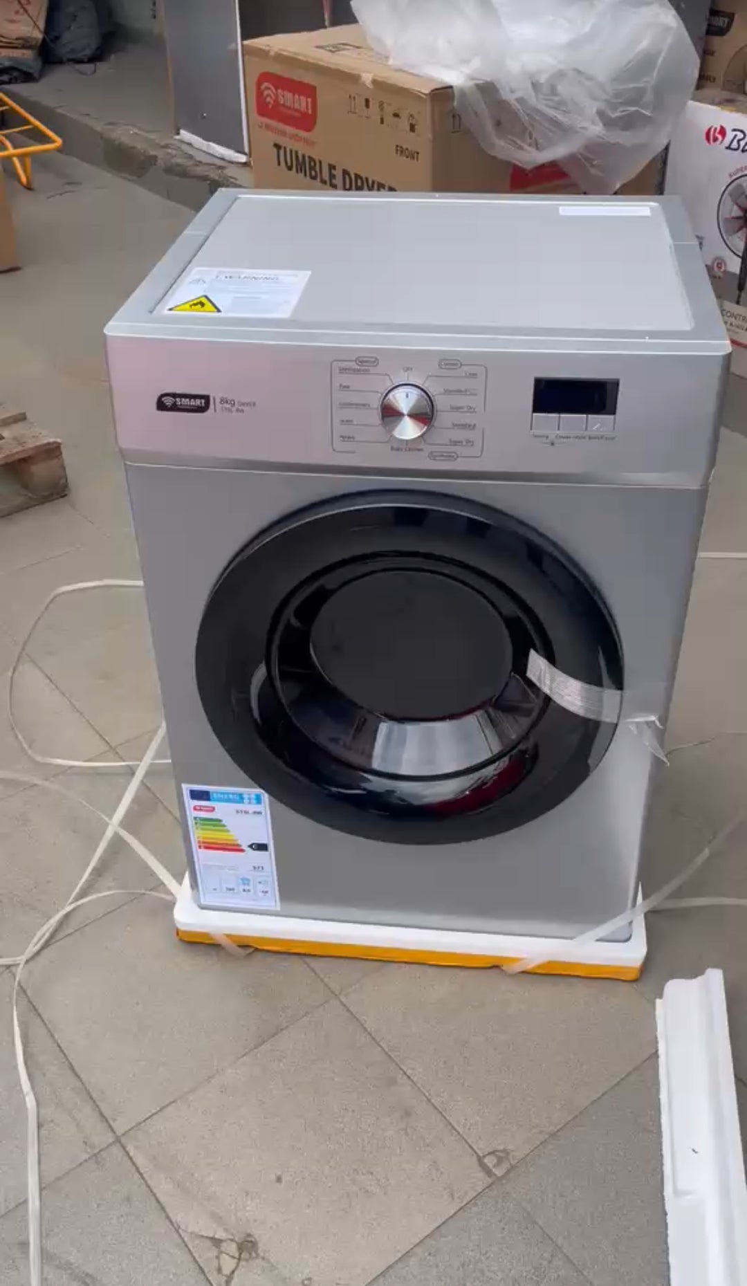 SÈCHE LINGE SMART TECHNOLOGY 8KG